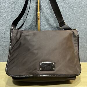 Kate Spade Messenger/Diaper Nylon Bag Brown